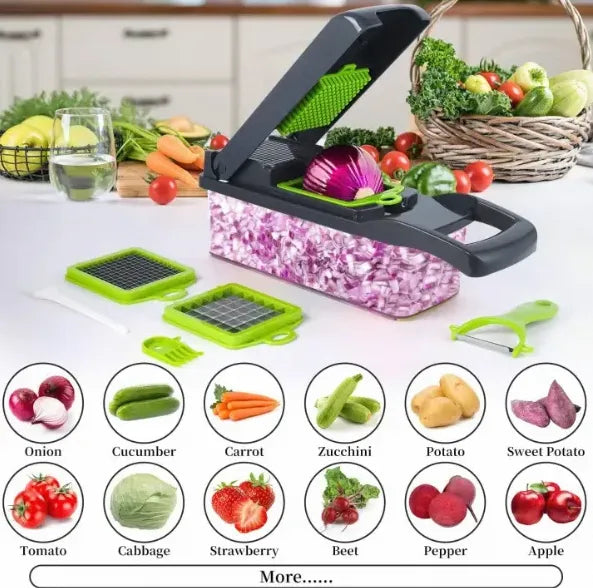 16 IN 1 Multi Functional Vegetable Cutter & Slicer