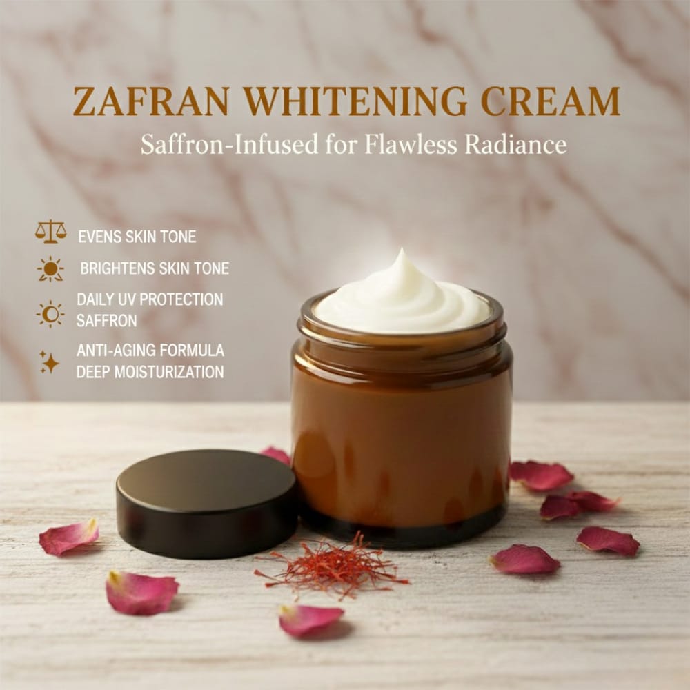 Zafrani Whitening Cream | Face & Body Moisturizing Cream