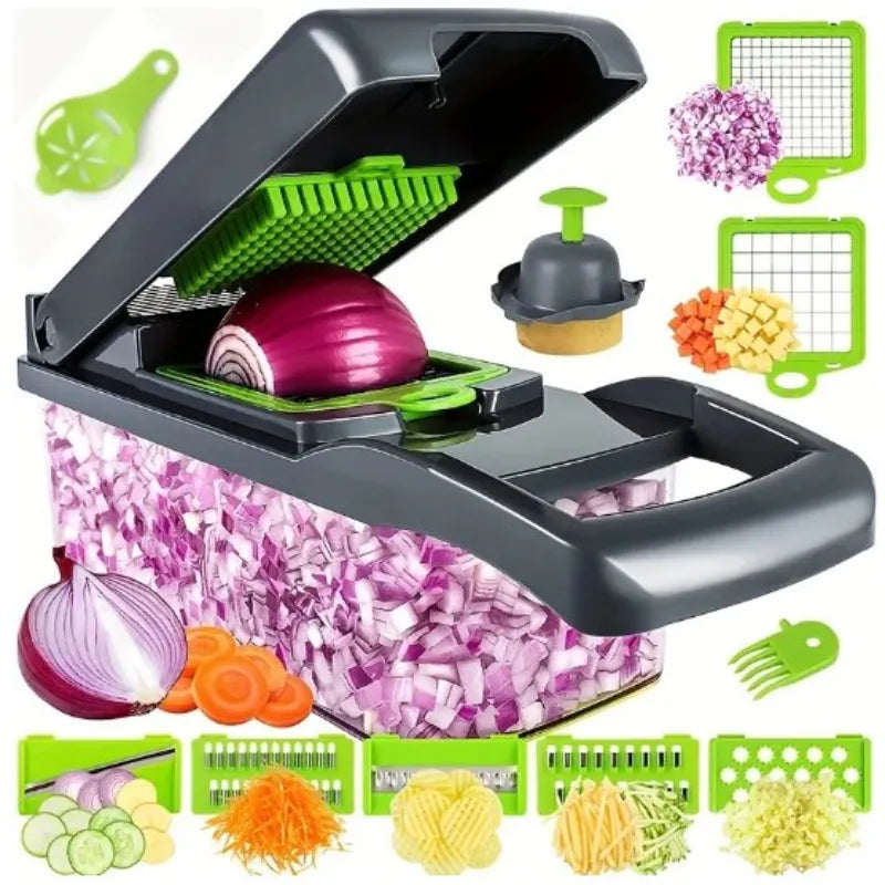 16 IN 1 Multi Functional Vegetable Cutter & Slicer